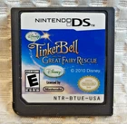 Nintendo DS Tinker Bell and the Great Fairy Rescue Video Game Cartridge - Tested