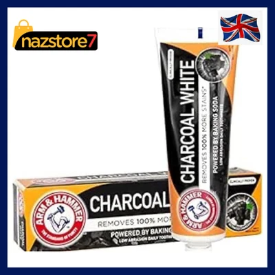 Arm & Hammer Charcoal White Toothpaste 75ML UK