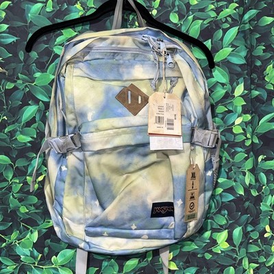 Jansport Main Campus Tie Dye Blue Backpack With Defects