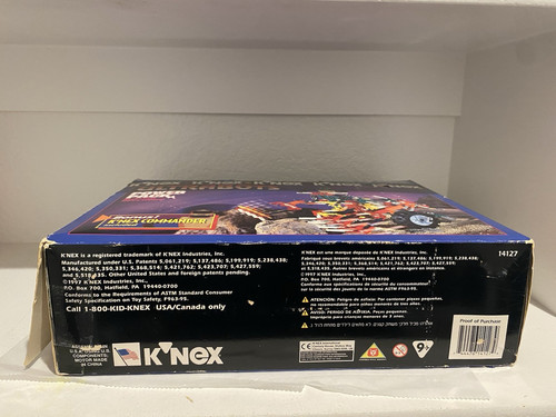 #14127 Ultrabots Master Set 1997 K'Nex Building Kit Open Box Sealed Parts - Picture 6 of 17