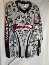 Voler Tackle Warehouse Jersey Camo Gray Size XL Made In USA
