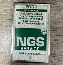 Ford Ngs Service Card Version 12.3 Hickok 2000 Key Abs Module Setup Obd Tool