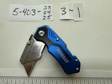 KOBALT LOCKBACK COMPACT FOLDING UTILITY KNIFE $4 EACH OBO, MULTIPLE DISCOUNT