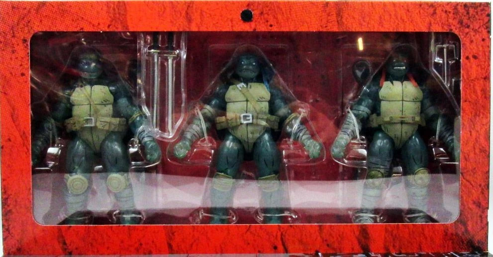 TMNT Tortues Ninja NECA Ghost Brothers figurine de collection Last Ronin Comics pour fan de BD