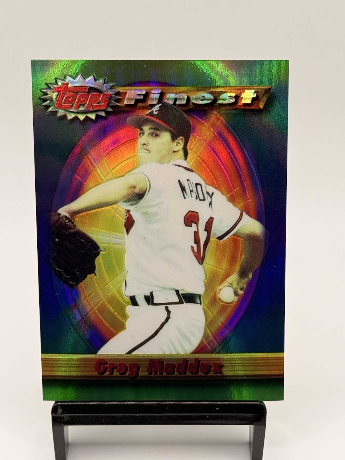 1994 Topps Finest - Greg Maddux #209 Refractor