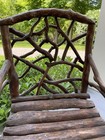 North Carolina John Hentschel Rustic Child’s Chair , Black Mountain Ridgecrest — photo 3