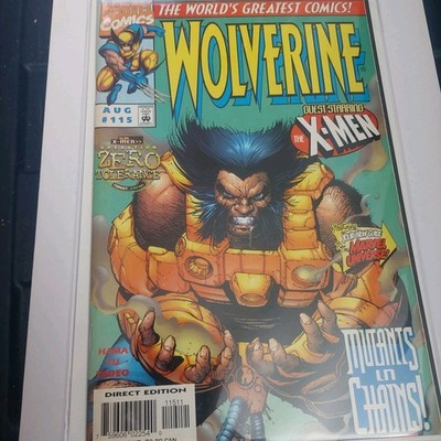 Wolverine #115 Marvel Comics 1997 VF+/NM X-Men Phoenix Jubilee Bastion Storm