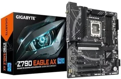 GIGABYTE Z790 Eagle AX LGA 1700 ATX Motherboard, DDR5,Black, MSRP $209