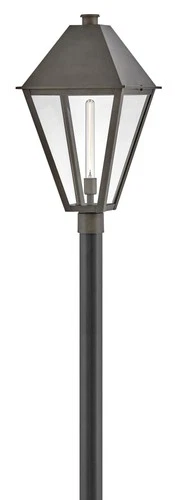 Hinkley Lighting 28861 Endsley 27" Tall Post Light - Blackened Brass - Picture 1 of 4