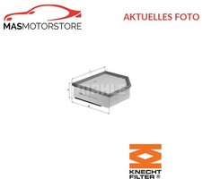 MOTOR LUFTFILTER MOTORFILTER KNECHT LX 1289/1 P NEU OE QUALITÄT
