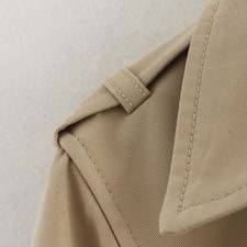 Casual Womens Jacket Polyester Medium Elastic Solid Color Double Breasted
