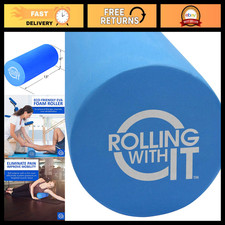 High Density Foam Roller for Physical Therapy, Muscle Recovery  Pain Relief