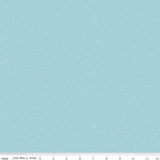 Dapple Dot Aqua - Riley Blake Designs Basic Fabric - Cotton Fabric by the yard -
