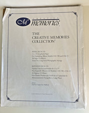 CM 12x15" White Scrapbook Refill Pages for Album Models CM-15 or CM-15B Albums