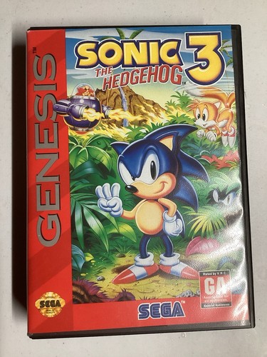 Sonic the Hedgehog 3 CIB (Sega Genesis, 1994) Complete In Box | eBay