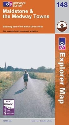 Maidstone and the Medway Towns (Explorer Maps) by Ordnance Survey 0319238679