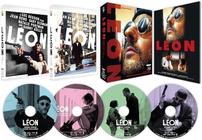 Leon The Professional Plain Edition 4K Ultra HD+Blu-ray (4 Discs) Japan