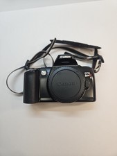 Canon Rebel EOS XS 35mm fotocamera pellicola solo corpo con cinturino reflex - testata