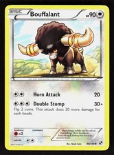 Pokemon Bouffalant 90/114 Uncommon Black & White (NM)