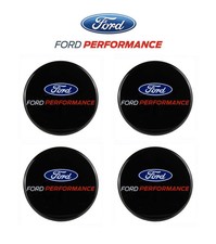 2015-2026 Mustang Ford Performance M-1096-fp3 Black Wheel Center Caps Set Of 4