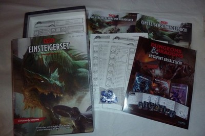Dungeons & Dragons -Einsteigerset- Deutsch - D&D Starter Set - ab 14 Jahren