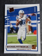 2020 Panini Donruss Canvas #322 Michael Pittman Jr RC Colts Rookie Card