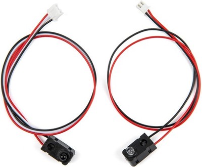 IR Break Beam Sensor 5MM LEDs Distance Sensor Counting Photoel Color: 1 Sensor