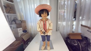 Magnifique Poupée D'artiste Sissel Skille – Vinyle 53 Cm, Pièce Unique D'exception