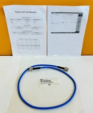 RFI P2RFC-2072-39-A  6 GHz, 39", Type (N), Low PIM RF Cable. New + Data!