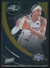 Aaliyah Edwards 2025 Panini WNBA Player of the Day Gold #35 6/10