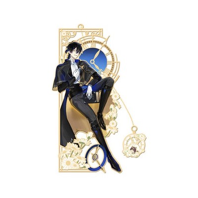 Page-marker Link Click Charles Anime Label Metal Stationery Bookmark Souvenir
