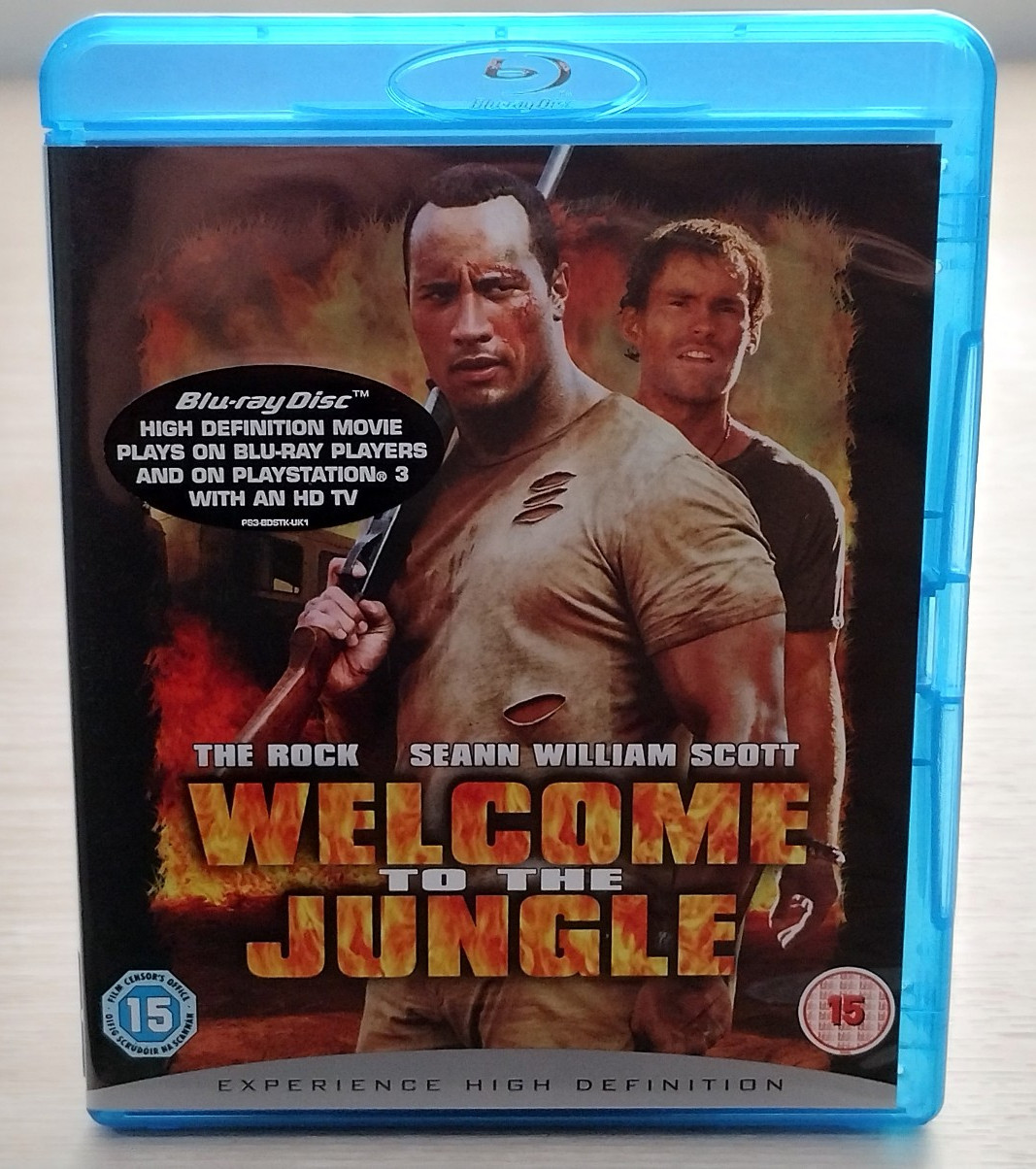 Welcome To The Jungle Blu-Ray In Mint Condition