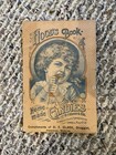 Hoods Book Of Homemade Candies Sarsaparilla Lowell, Mass 1888 DF Clark, Druggist