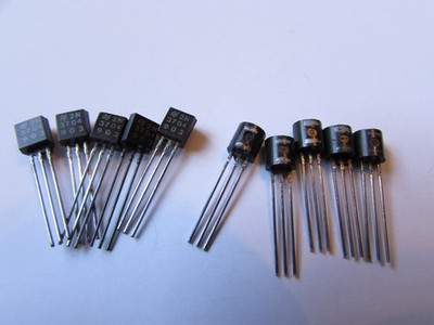 2N3704 VINTAGE National Semi NPN silicon small-signal transistors 10 PIECES USA