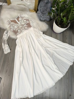 Traumhaft Standesamt Brautkleid wie eine Märchen 36 Gr.