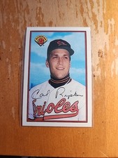 Baseball Card Single 1989 MLB Bowman Cal Ripken Jr. #9 Baltimore Orioles NM B691
