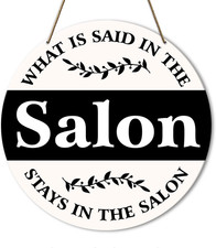 Beauty Room Decor, Salon Decorations for Wall, Salon Decor for Hair Stylist Nail