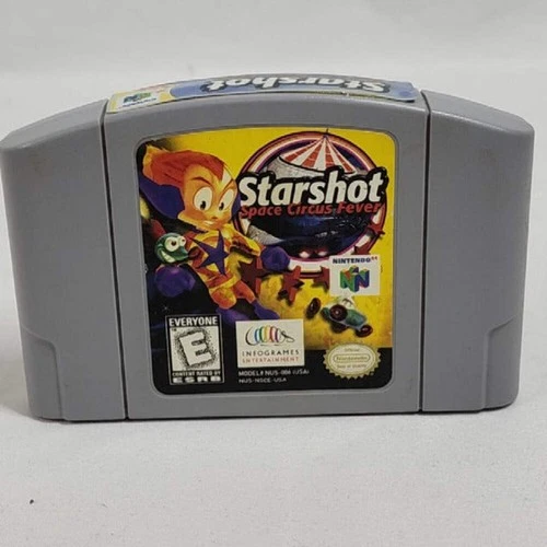 Starshot Space Circus Fever (Nintendo 64 N64, 1999)