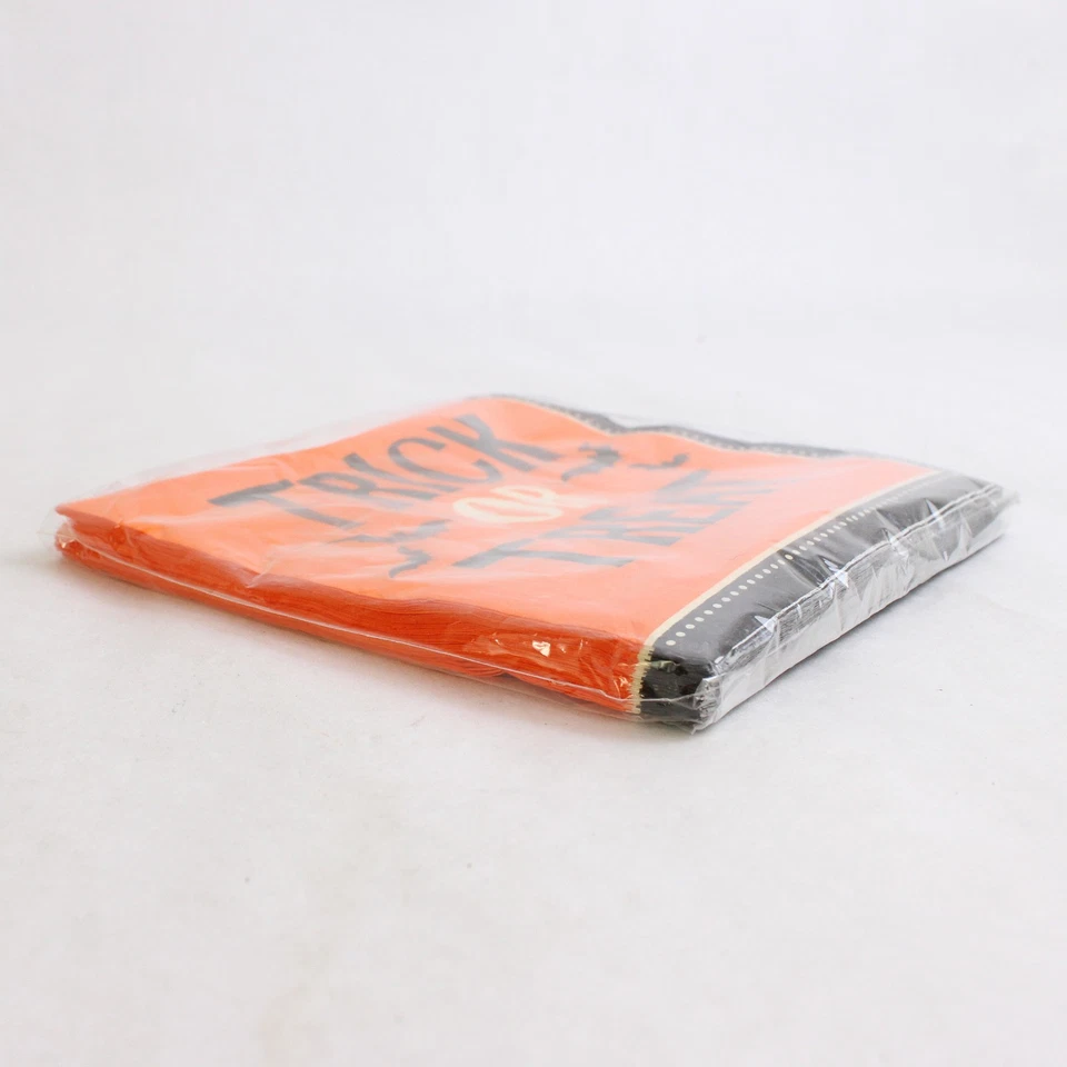 Lote de 3 servilletas de papel para bebidas y almuerzo Jack-O-Lantern de Halloween y bolsas de golosinas Foto 3 de 4