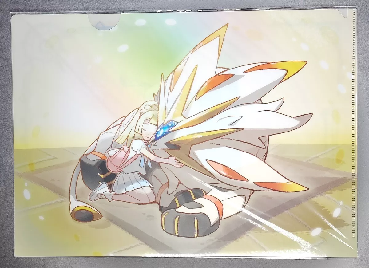 Japanese Pokemon Sun & Moon Solgaleo Lunala Collection File 2 4