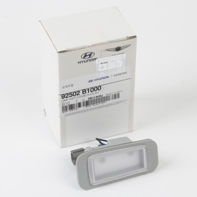 92502-B1000 Genuine License Plate Lamp Assembly RH compatible with 15-16 Genesis