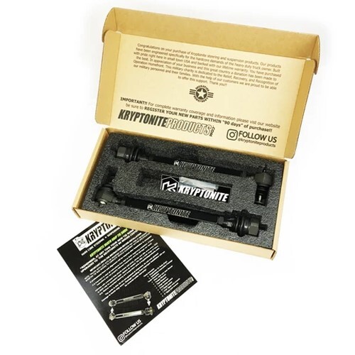 Kryptonite Death Grip Tie Rod Assembly 1999-2006 Silverado/Sierra 1500 4wd ONLY - Picture 4 of 6