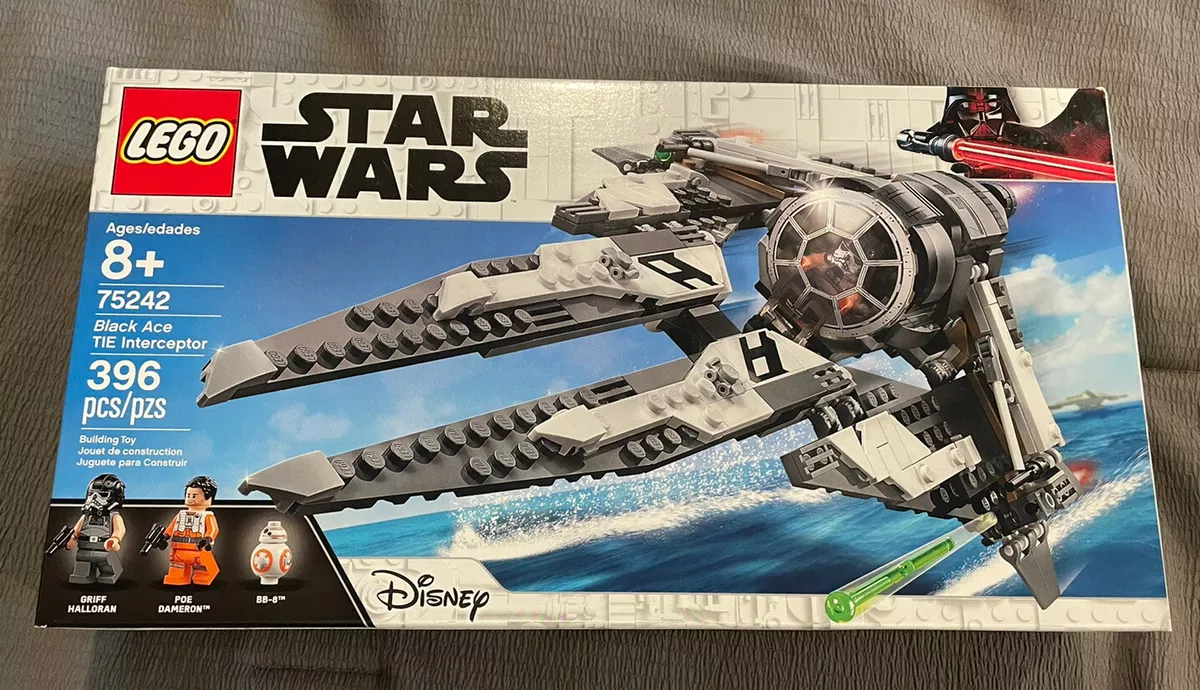 LEGO 75242 TIE Interceptor Star Wars Retired by LEGO New and Sealed | eBay