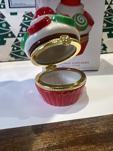 Weihnachten Cupcake Sonderedition Markenzeichen Baumschmuck Neu im Karton - Bild 9 von 19