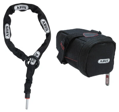 ABUS Einsteckkette ACH 2.0 130 cm für Rahmenschloss mit Satteltasche ST5950 2.0