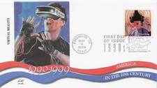 US 3191j FDC Virtual Reality Celebrate the Century 1990s Fleetwood
