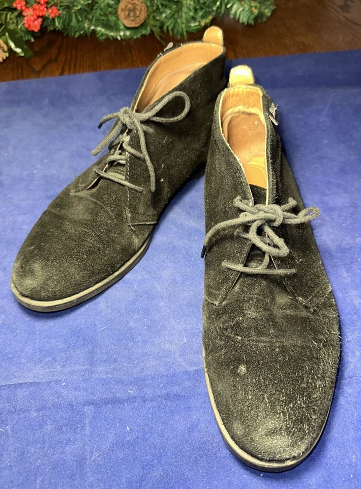 Botas Bass Chukka Para Mujer Talla 9 M Elyse Bass Flex Paso Gamuza Cuero Botín Foto 2 de 4