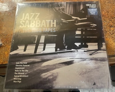 Jazz sabbath 1968 Tapes W/CD/Translucent Coke Bottle Clear Vinyl. Mono. SHRINK