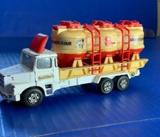 Camion consegna silos farina versatori pressofusi Corgi Jr. Scania LT145 anni 70