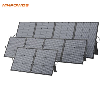 Portable Solar Panel Charger 110 220 400 watt Folding Solar Panel for Camping Rv